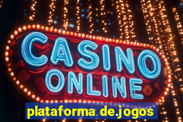 plataforma de.jogos